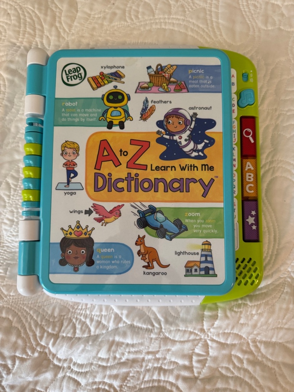 LeapFrog A to Z Learn With Me Dictionary - Blue & Green